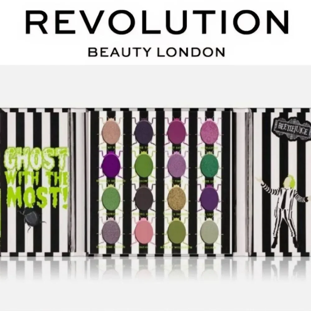 Revolution Beauty X Beetlejuice‎ It's Showtime Shadow Palette